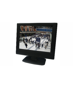10.4" LED Vigilant Vision Monitor with BNC In/Out, VGA, HDMI and Glass Front