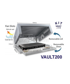 KitVault DVR/NVR Enclosure Small