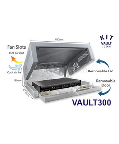 KitVault  DVR/NVR Enclosure Medium