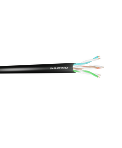 CAT 6 – Pure Copper / UTP - Black Outdoor - 305m