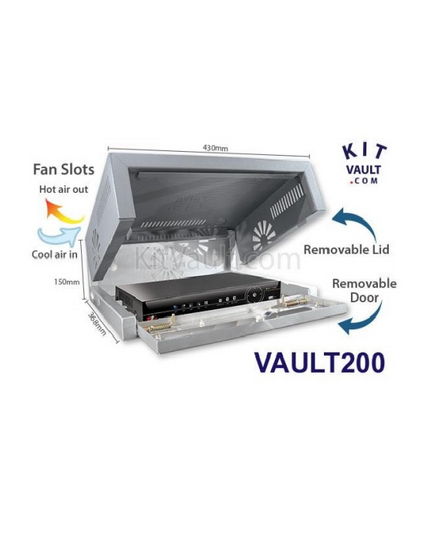 KitVault DVR/NVR Enclosure Small